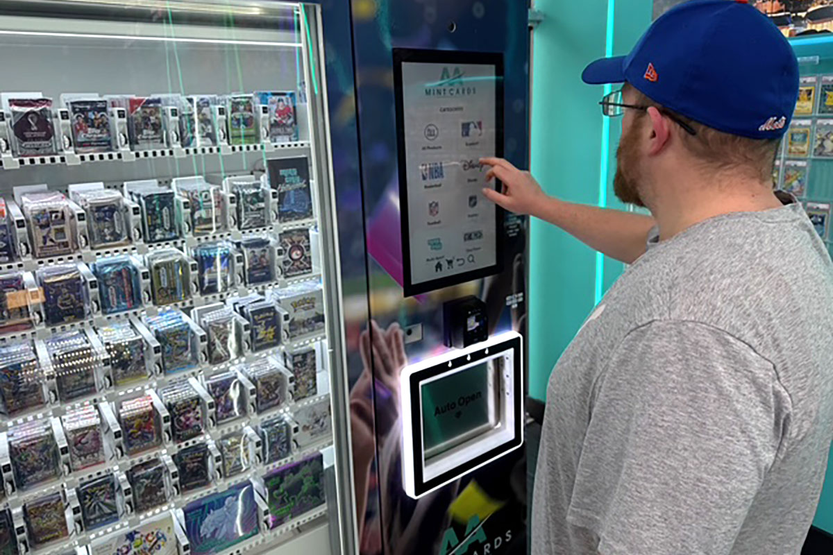 Pokemon vending machine